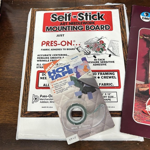 Festive Tatting Needlepoint Pattern‎ Booklet 1983 DMC Holiday Christmas Lot - Picture 3 of 3